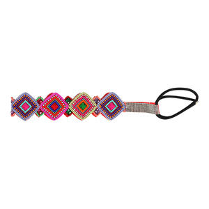 Soan Diamond Headband in Multi-Color.